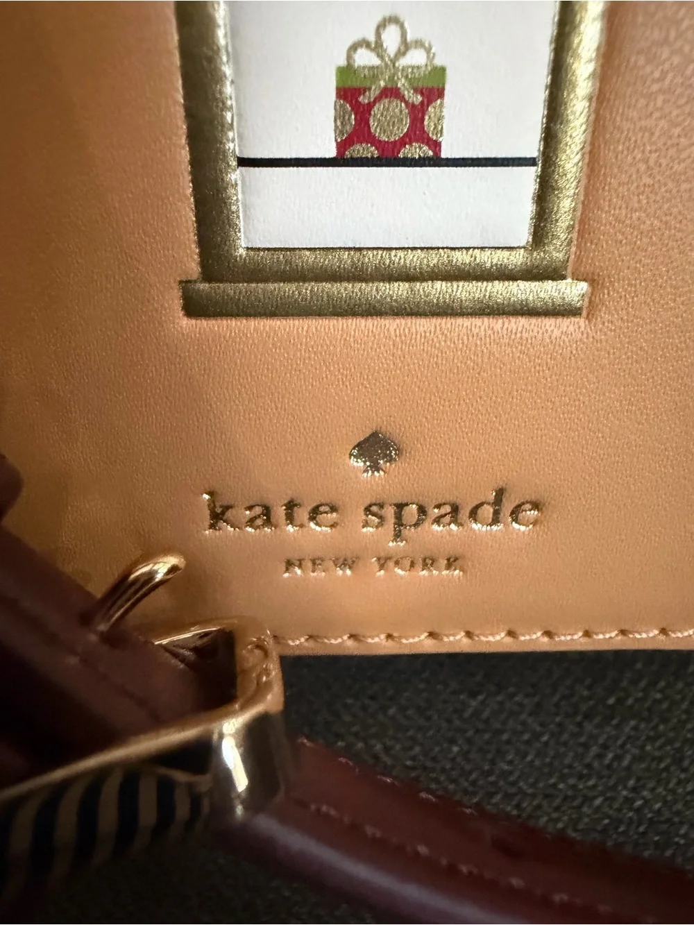 NWOT Kate spade 'Kate's Toy Shop' “oh what fun” Novelty Crossbody Bag